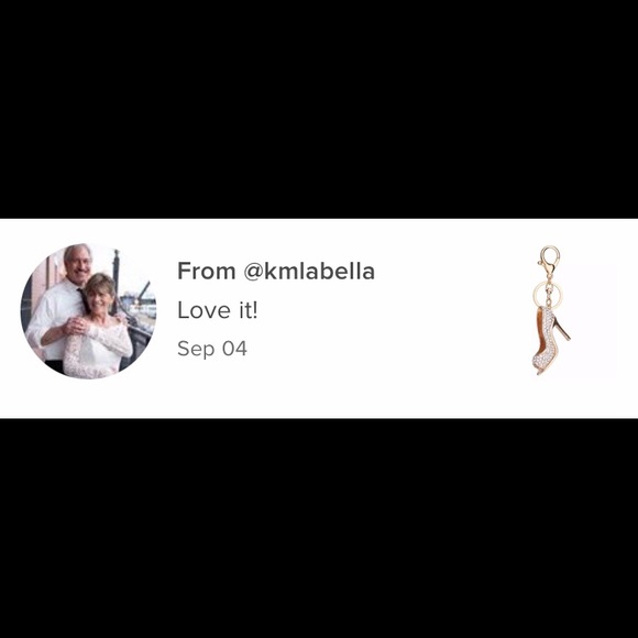 New! Gold High Heel Rhinestone Keychain - Picture 7 of 7